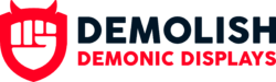 Demolish Demonic Displays Logo